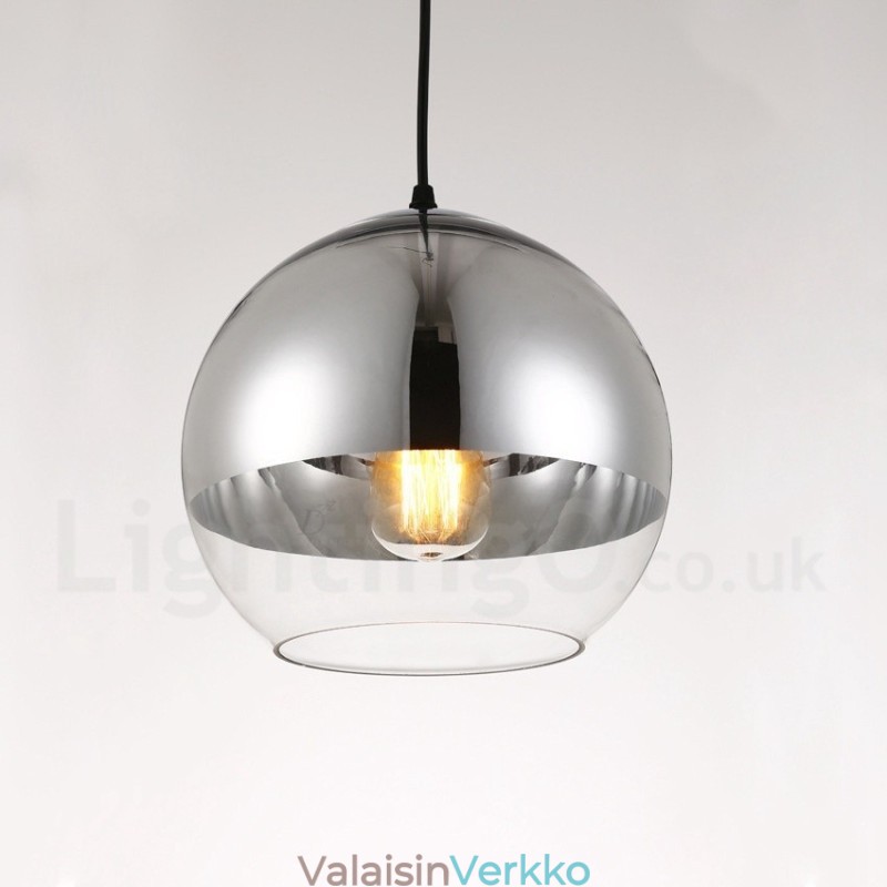 1 Kevyt Moderni nykyaikainen pinnoitus Cafe Lasinen riippuvalaisin