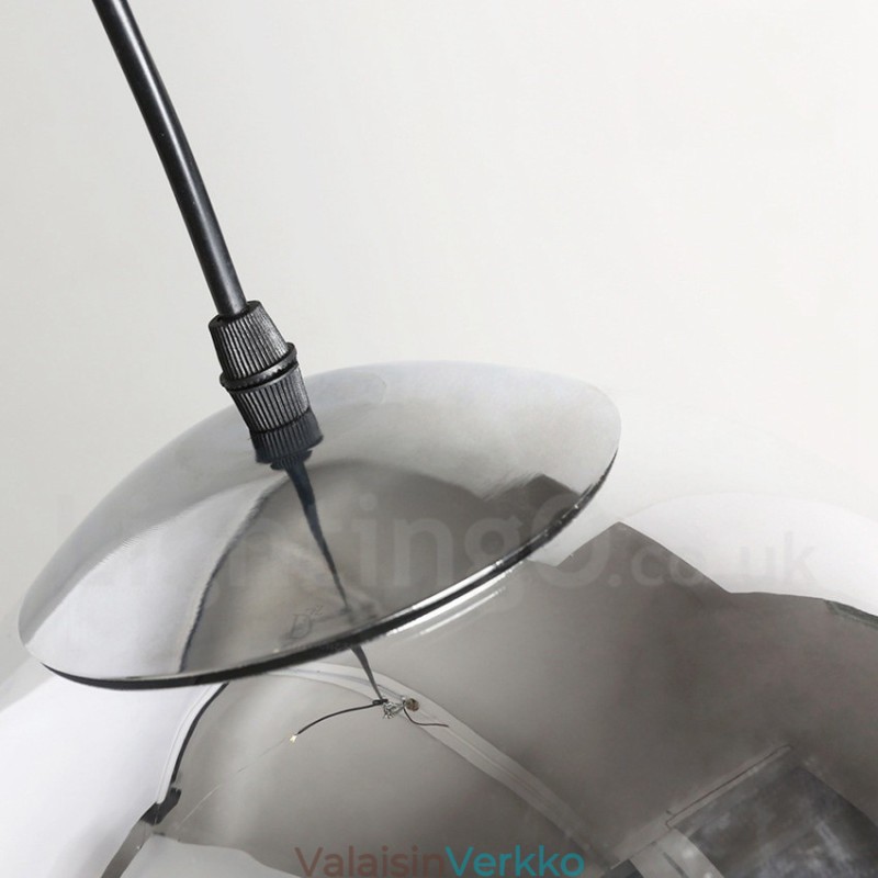 1 Kevyt Moderni nykyaikainen pinnoitus Cafe Lasinen riippuvalaisin