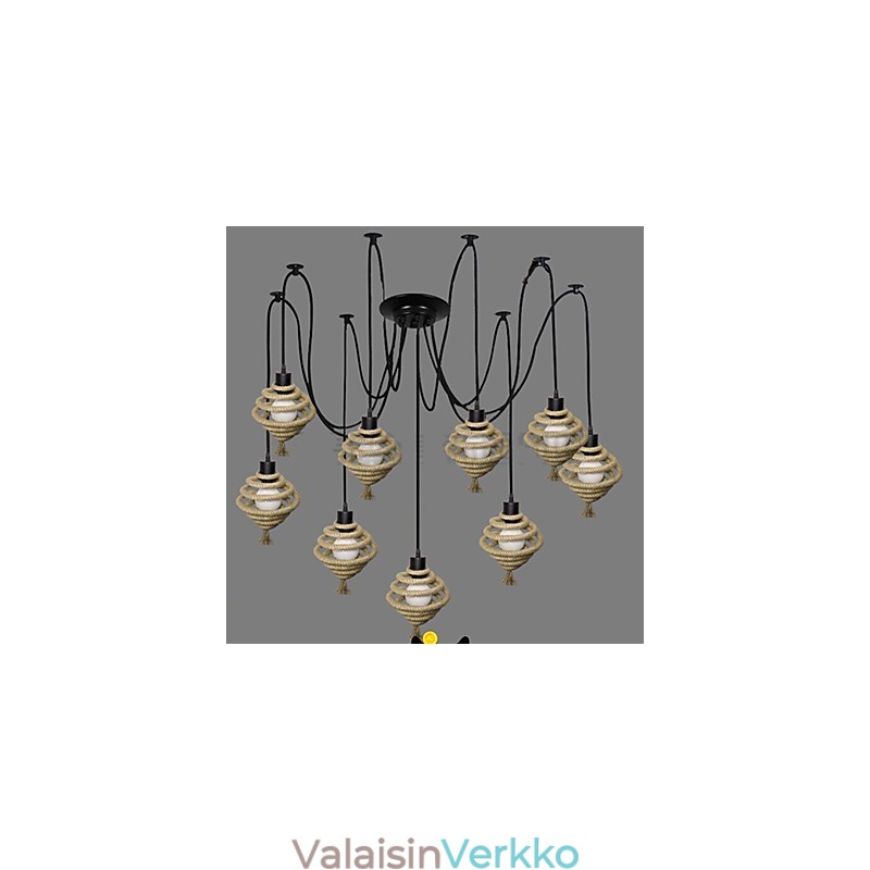 Nordic Country Retro Honeycomb Kattokruunu Kattokruunu Valaisin Heavenly Maids Scatter Blossoms.