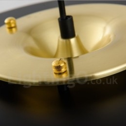 1 Kevyt Moderni ja ylellinen kattovalaisin lasivarjostimella