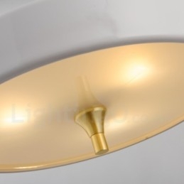 1 Kevyt Moderni ja ylellinen kattovalaisin lasivarjostimella