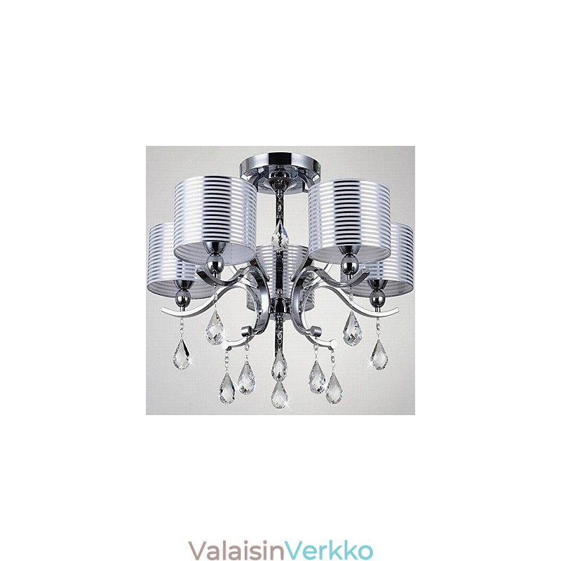 Moderni K9 Crystal Chandelier 6 -valoa