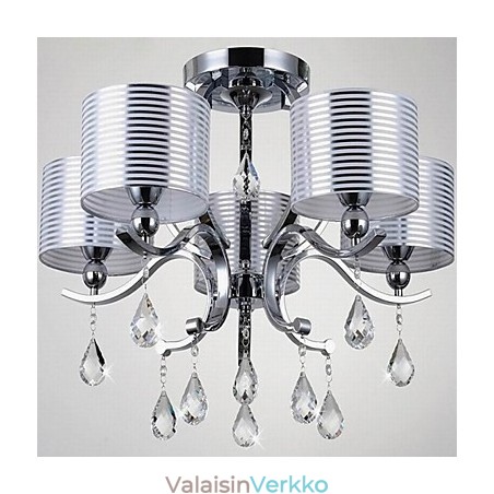 Moderni K9 Crystal Chandelier 6 -valoa Moderni K9 Crystal Chandelier 6 -valoa