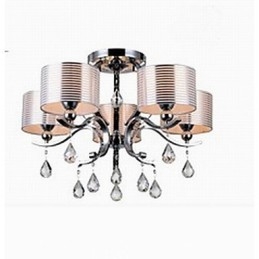Moderni K9 Crystal Chandelier 6 -valoa
