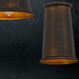 3 Light Kattokruunu Mini Style Moderni nykyaikainen metalliriippuvalaisin