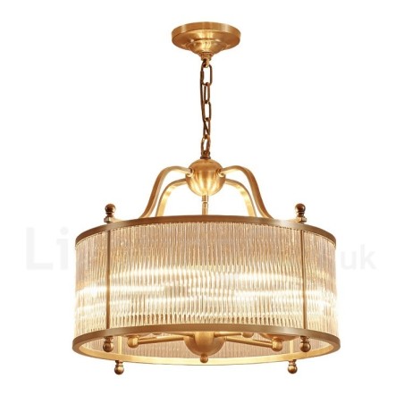 5 Kevyt Retro Rustic Luxury messinkiriippuvalaisinkruunu lasivarjostimella 5 Kevyt Retro Rustic Luxury messinkiriippuvalaisinkruunu lasivarjostimella