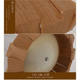 Kattokruunu Country Wood Bamboo