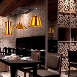 Kattokruunu Mini Style Moderni, nykyaikainen metalli 3 kevyt riippuvalaisin