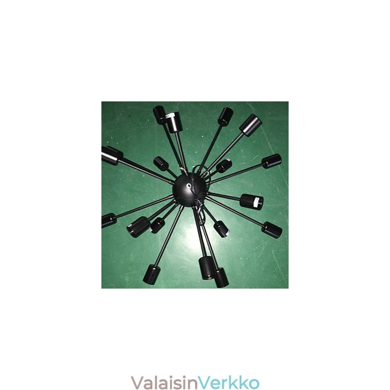 Pohjois-Amerikan tyylinen minimalistinen Radial 18 Light kattokruunu