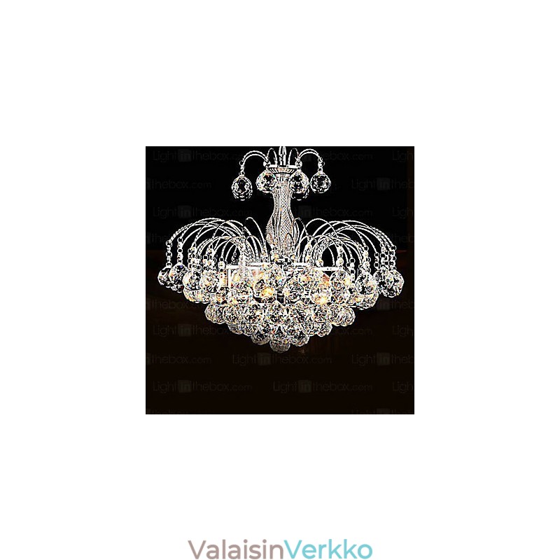 Riipus Luxury Moderni Crystal Living 3 Lights kattokruunu