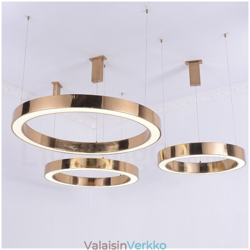 Moderni nykyaikainen 1 kevyt teräsriippuvalaisin akryylivarjostimella