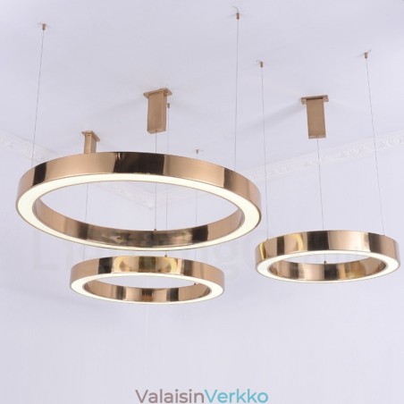 Moderni nykyaikainen 1 kevyt teräsriippuvalaisin akryylivarjostimella