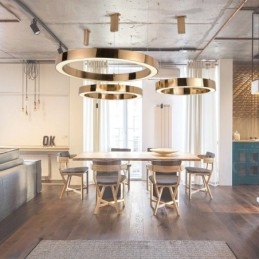 Moderni nykyaikainen 1 kevyt teräsriippuvalaisin akryylivarjostimella