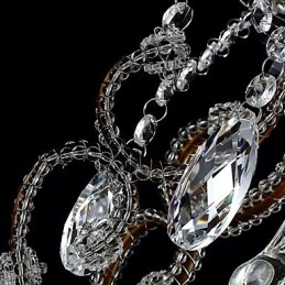 Moderni Kattokruunu Design Vintage Kattokruunu Loft Crystal Valaisin Kiiltävä riippuvalaisin