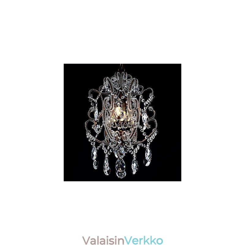 Moderni Kattokruunu Design Vintage Kattokruunu Loft Crystal Valaisin Kiiltävä riippuvalaisin