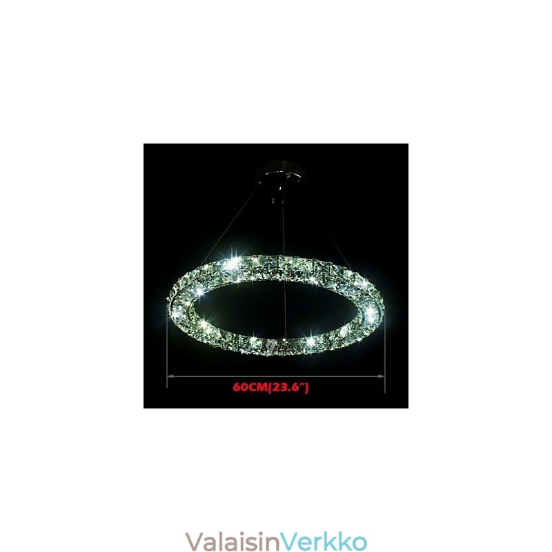 Kristalliriippuvalaisimet modernit yksipuoliset kolmepuoliset K9-kristalliset sisäkattovalaisimet