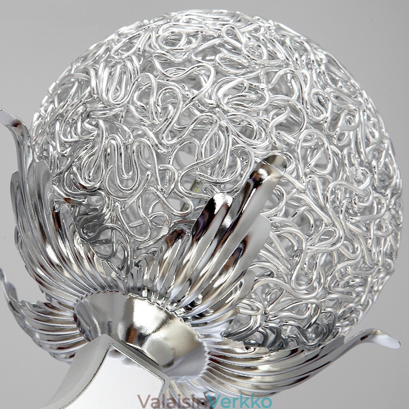 Himmennettävä moderni nykyaikainen 12 kevytteräksinen kattokruunu alumiiniseosvarjostimella