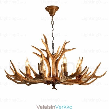 8 Light Country rustiikki pohjoismainen moderni nykyaikainen kattokruunu 8 Light Country rustiikki pohjoismainen moderni nykyaikainen kattokruunu