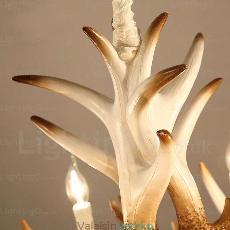 6 Light Vintage Retro kattokruunu