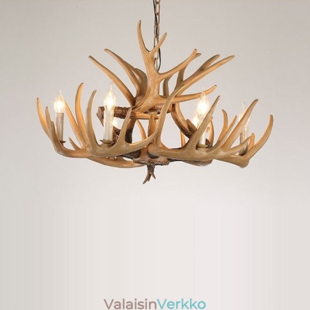 6 Light Vintage Retro kattokruunu 6 Light Vintage Retro kattokruunu
