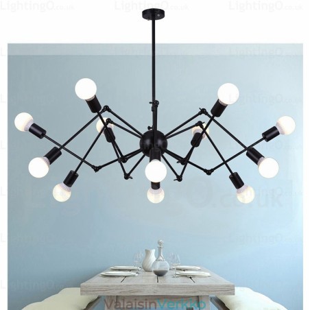 12 Light Vintage Retro -kattokruunukauppaa 12 Light Vintage Retro -kattokruunukauppaa