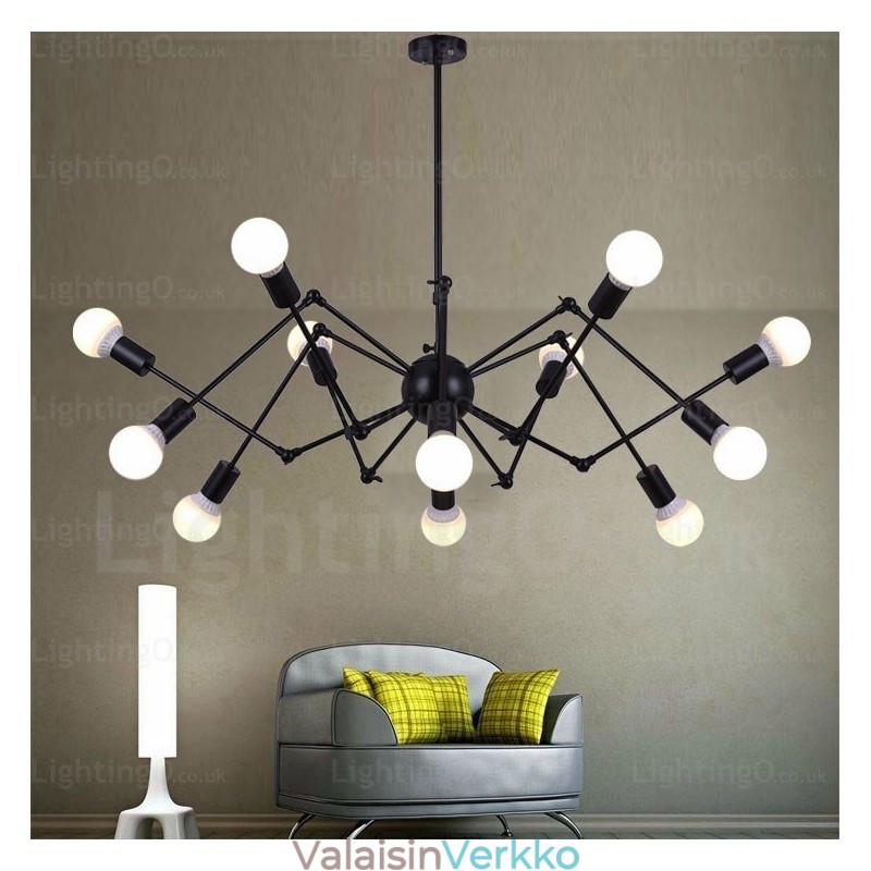 12 Light Vintage Retro -kattokruunukauppaa