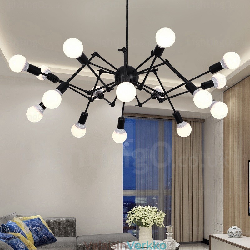 12 Light Vintage Retro -kattokruunukauppaa