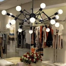 12 Light Vintage Retro -kattokruunukauppaa