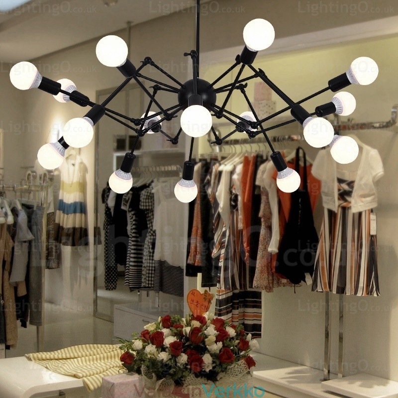 12 Light Vintage Retro -kattokruunukauppaa