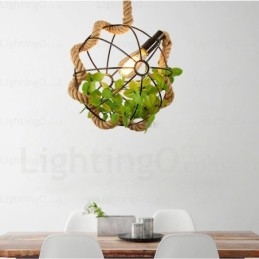 1 Light Country Rustic Vintage Retro riippuvalaisin