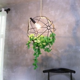 1 Light Country Rustic Vintage Retro riippuvalaisin