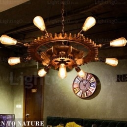 9 Light Vintage Retro riippuvalaisin