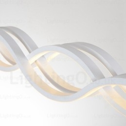 1 Light Moderni nykyaikainen riippuvalaisin akryylivarjostimella