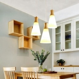 1 Kevyt Moderni nykyaikainen pohjoismainen riippuvalaisin lasivarjostimella