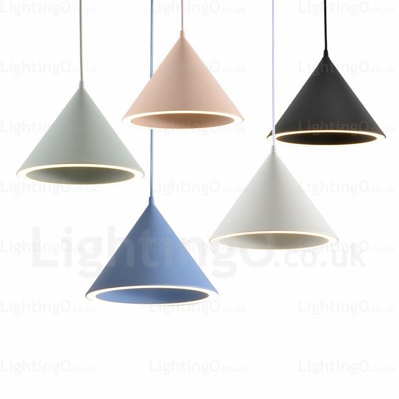 1 Light Moderni ja nykyaikainen pohjoismainen riippuvalaisin akryylivarjostimella