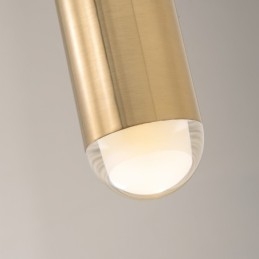1 Light Moderni nykyaikainen riippuvalaisin akryylivarjostimella