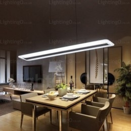1 Light Moderni nykyaikainen riippuvalaisin akryylivarjostimella