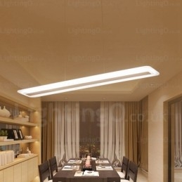 1 Light Moderni nykyaikainen riippuvalaisin akryylivarjostimella