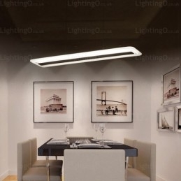 1 Light Moderni nykyaikainen riippuvalaisin akryylivarjostimella