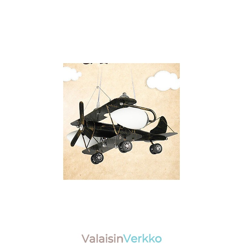Lasten lamppu Lentokoneen valaisimet Ja lyhdyt lamppu Boy Cartoon valaistus