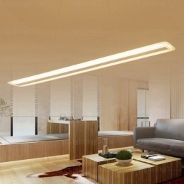 1 Light Moderni nykyaikainen riippuvalaisin akryylivarjostimella