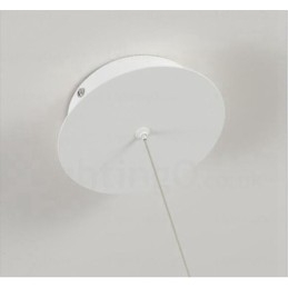 2 Light Moderni nykyaikainen riippuvalaisin akryylivarjostimella