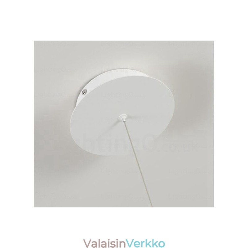 2 Light Moderni nykyaikainen riippuvalaisin akryylivarjostimella