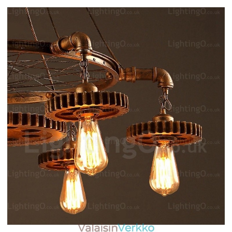 7 Light Vintage Retro riippuvalaisin