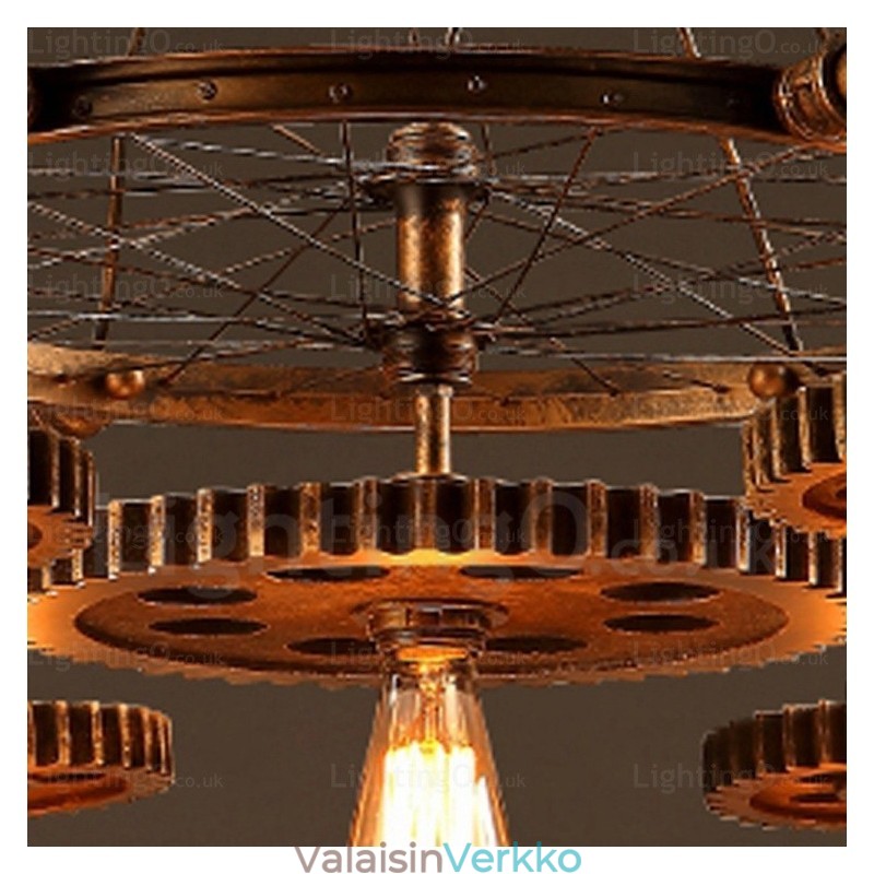 7 Light Vintage Retro riippuvalaisin