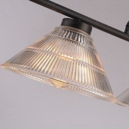 2 Light Moderni nykyaikainen riippuvalaisin lasivarjostimella