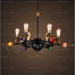 4 Light Country Rustic Vintage Retro riippuvalaisin