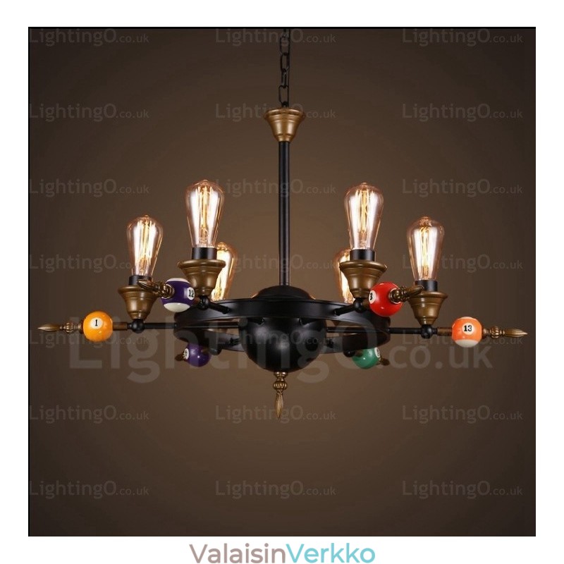 4 Light Country Rustic Vintage Retro riippuvalaisin