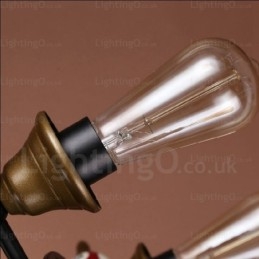 4 Light Country Rustic Vintage Retro riippuvalaisin