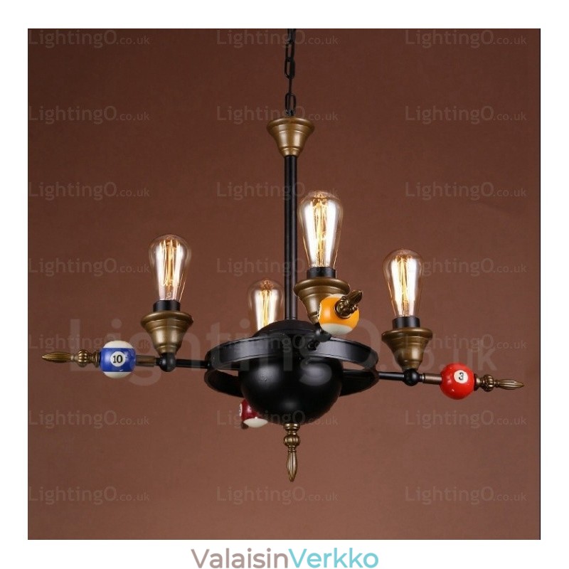 4 Light Country Rustic Vintage Retro riippuvalaisin